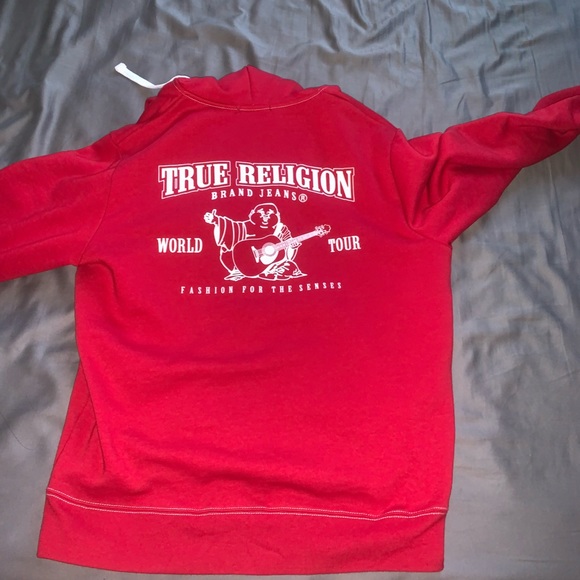 Red buddah true religion zip up - Picture 3 of 3
